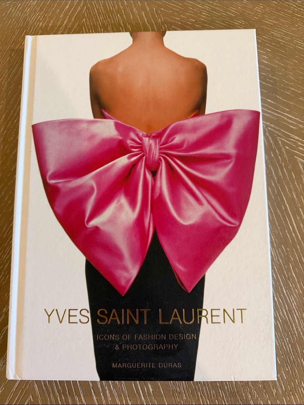 Yves Saint Laurent: Icons of Fashion Design and Photography Book. LIke New